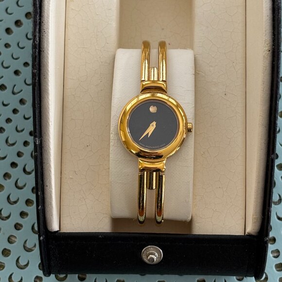 Movado Accessories - Ladies Movado Bracelet Style Watch in Gold Tone